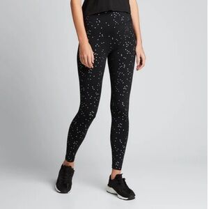 Spiritual Gangster Women's Black Star Print Leggings Size Small